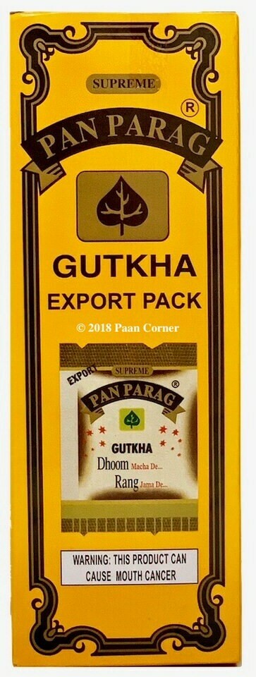 Yellow PanParag Gutkha